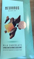 Milk chocolate almonds california & acacia honey