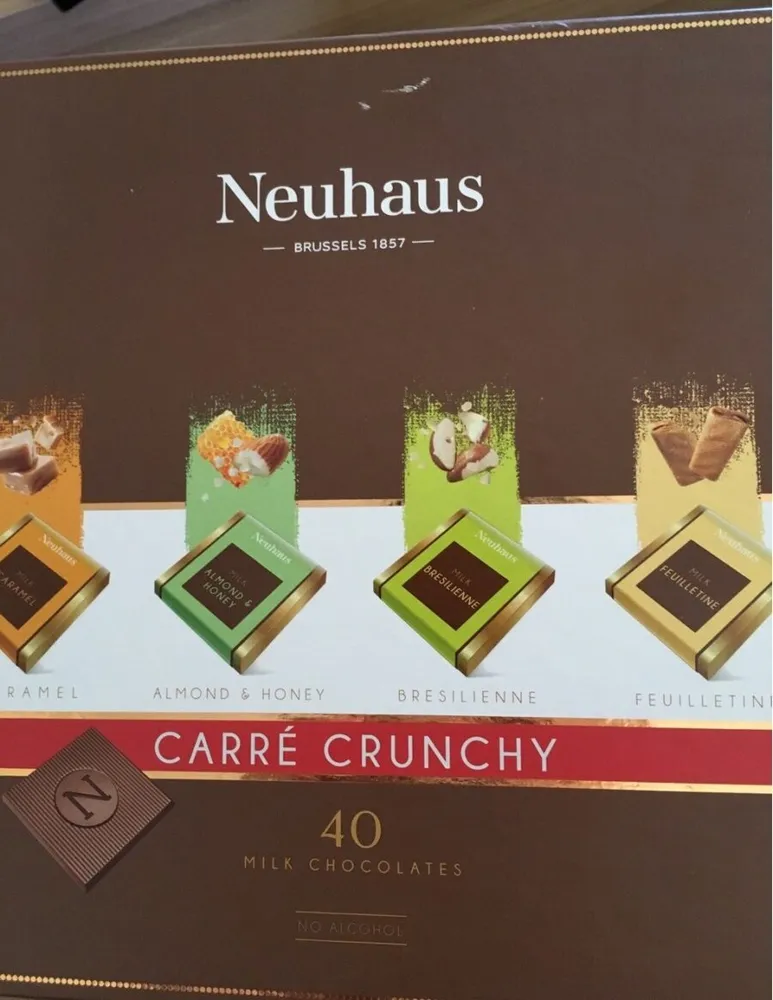 Carré Crunchy Milk Chocolates 40er