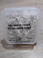 Tartinable fromage frais et saumon fumee
