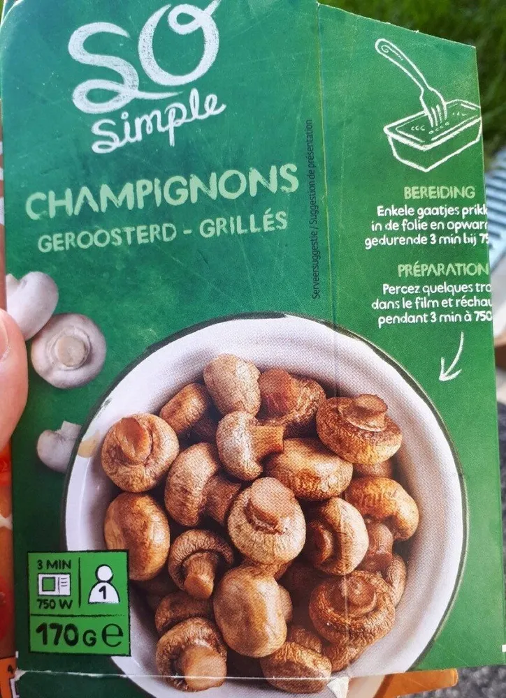 Champignons grillés