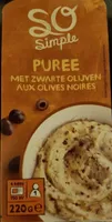 Purée aux  olives noires