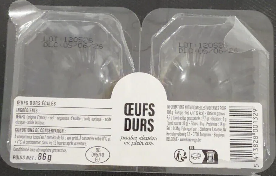 Oeufs durs