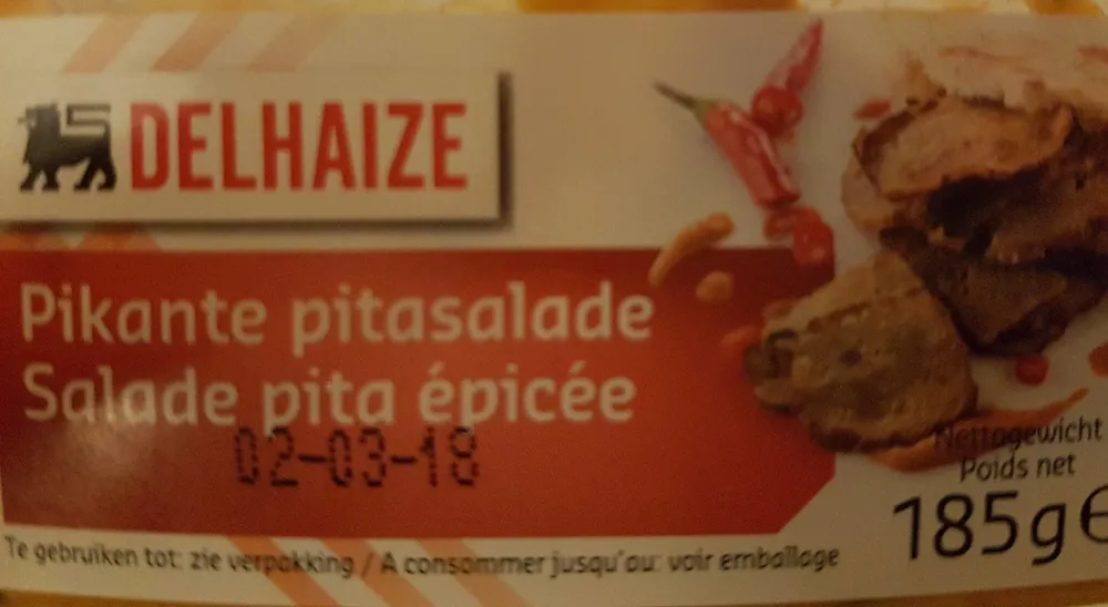 Salade pita épicée