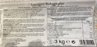 Lasagne Bolognaise 3kg