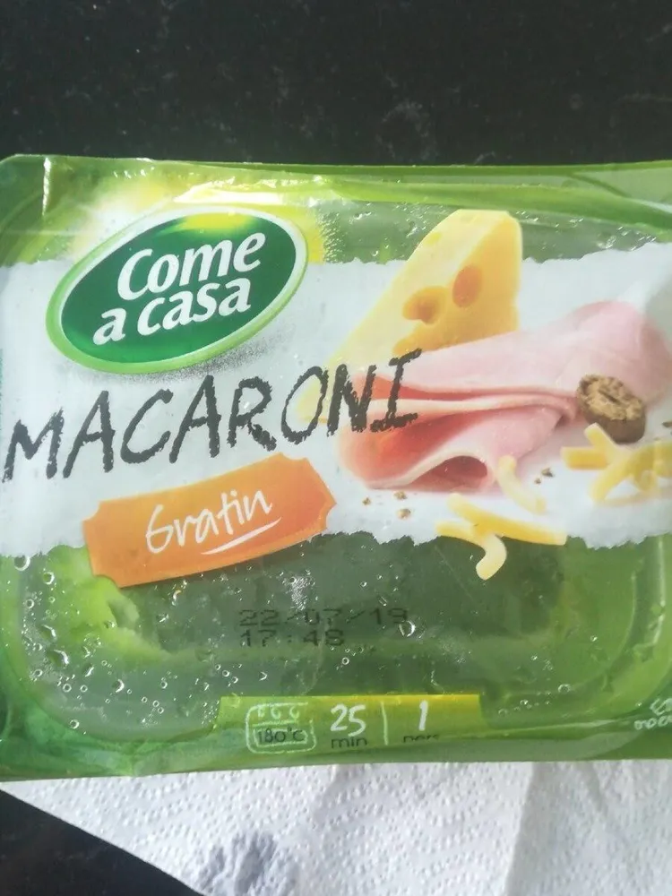 Come a Casa Gratin Macaroni