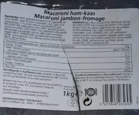 Macaroni jambon-fromage