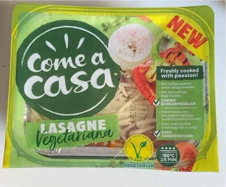 Lasagne vegetariana