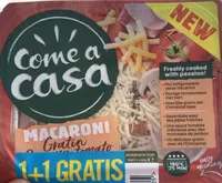 Macaroni gratin creamy tomato
