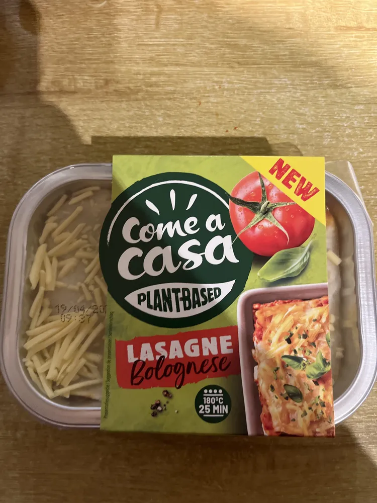 Plantbased Lasagne Bolognese