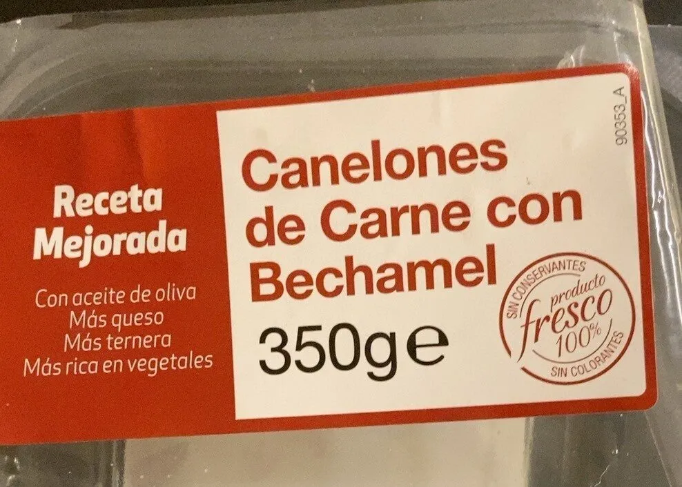 Canelones de carne