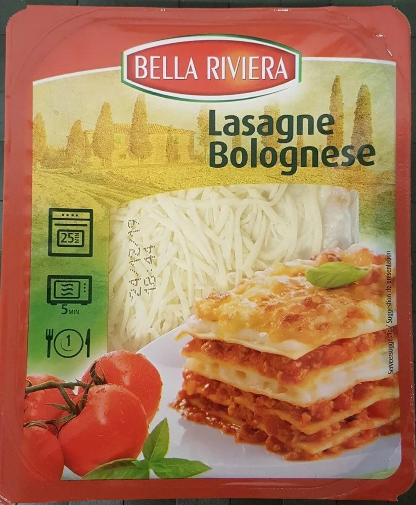 Lasagna boloñesa