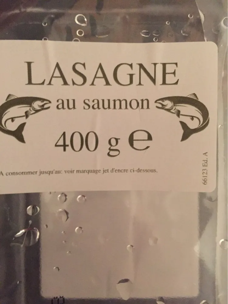 Lasagne au saumon