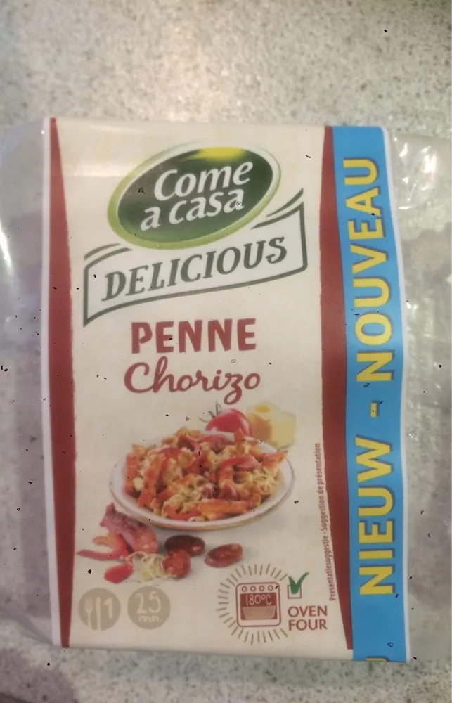 Penne chorizo