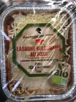 Bio lasagne bolognaise