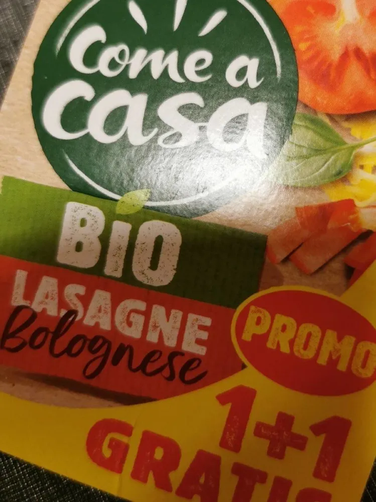 Lasagne bolognaise bio