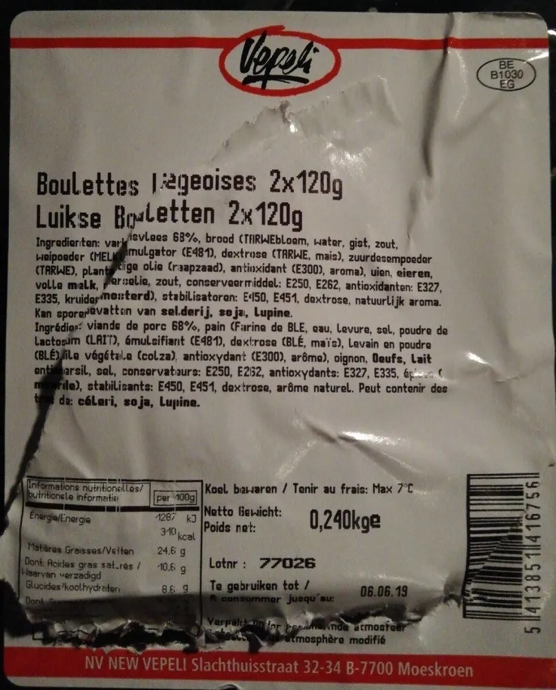 Boulettes Liegeoises