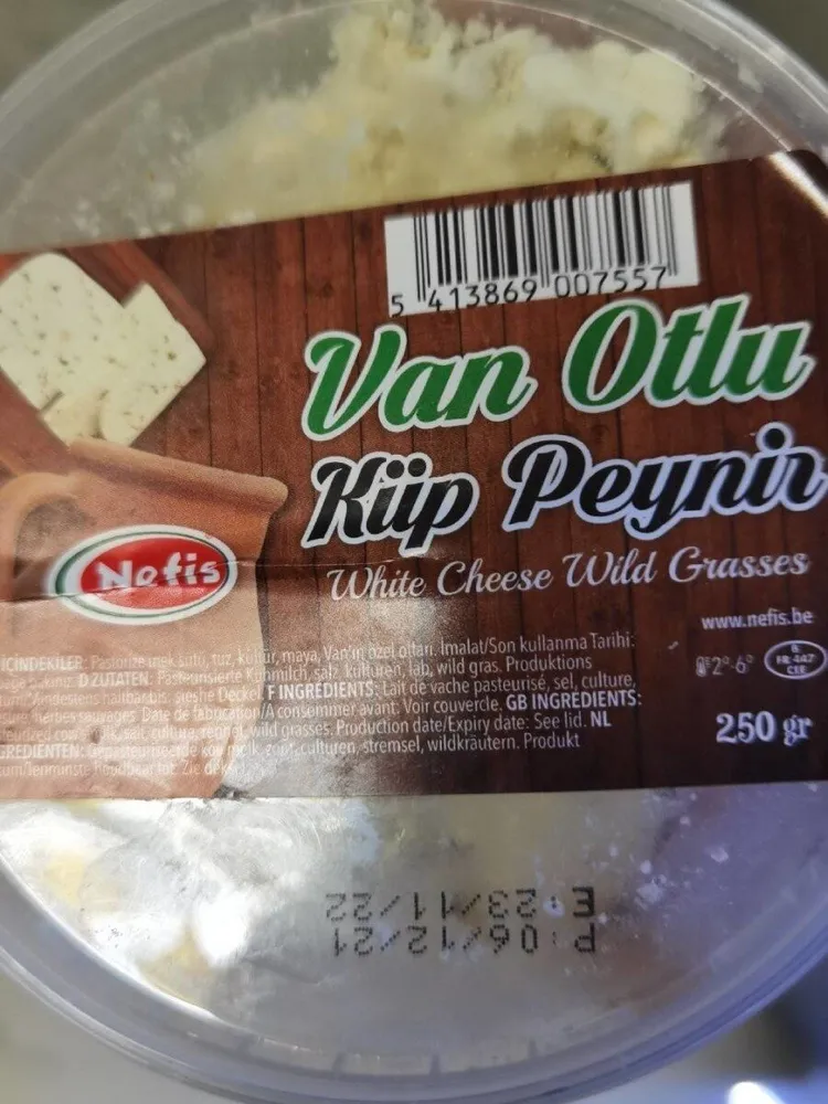 Van otlu küp peynir