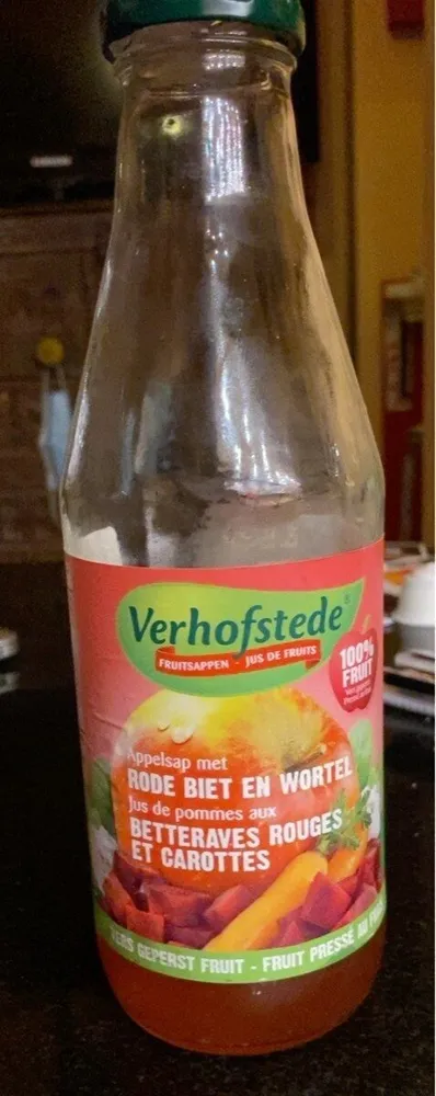Jus de pomme aux betteraves rouges et carottes