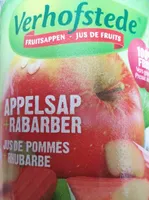 Verhofstede jus de pomme rhubarbe