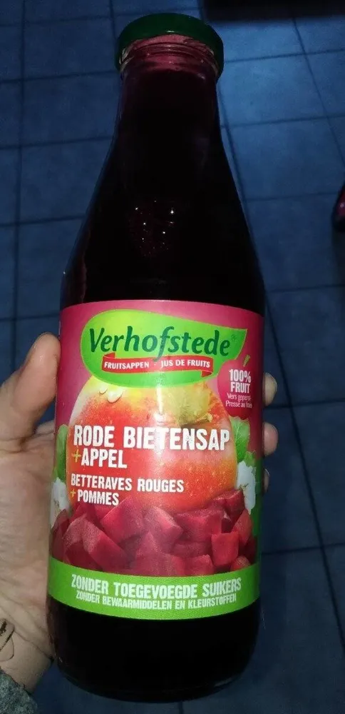 Rode bietensap + appel