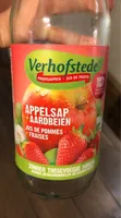 Jus de pommes + fraises