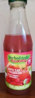 Jus de pommes framboises