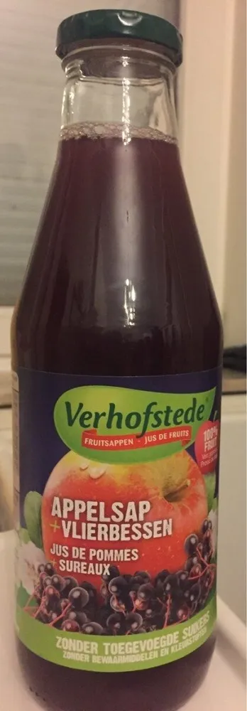 Jus de pomme + sureaux