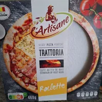 Raclette pizza fraîche