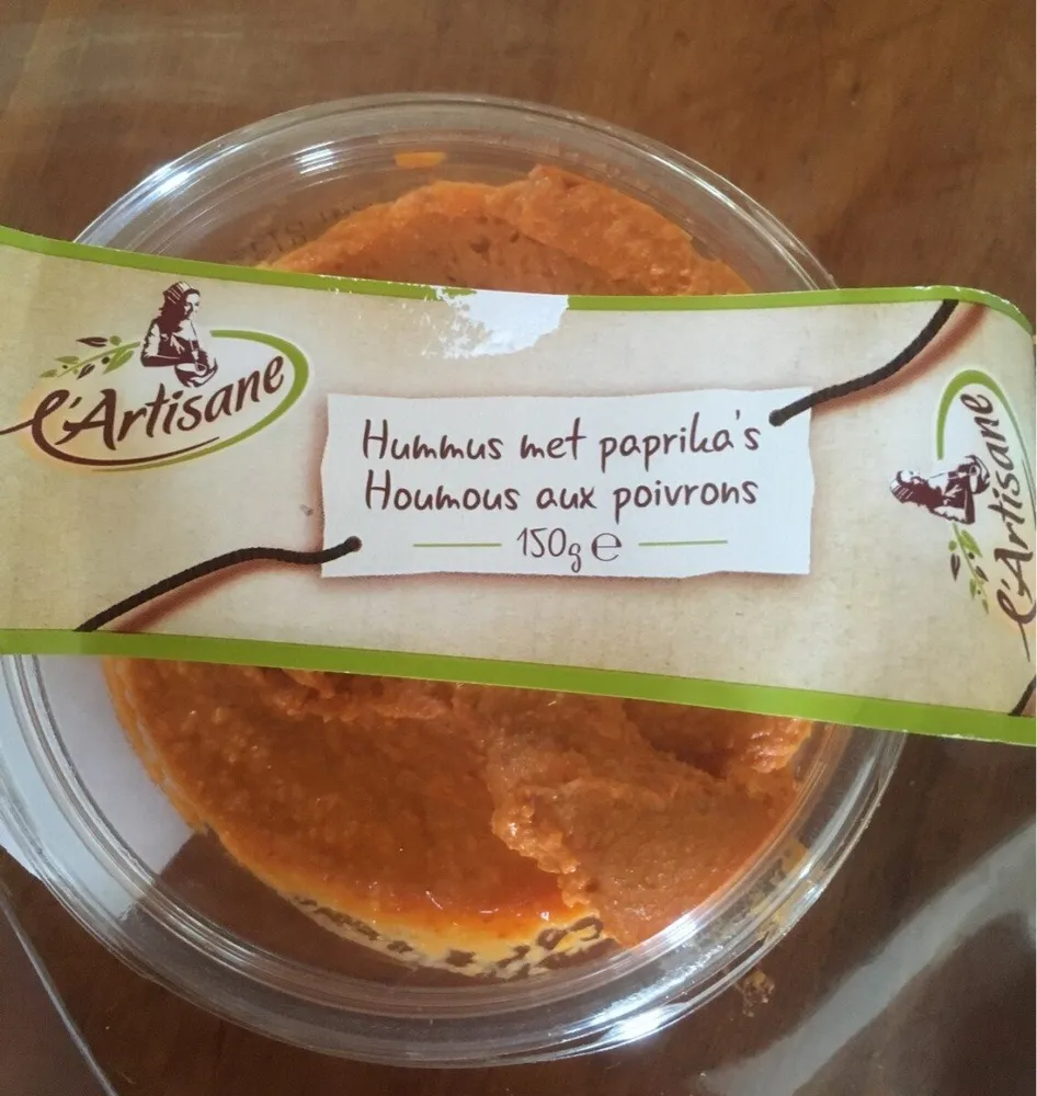 Houmous aux poivrons