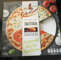 Pizza mozzarella basilic