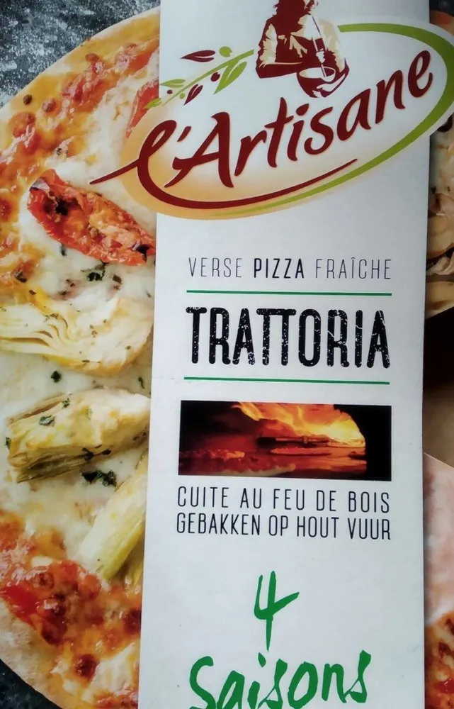 Pizza fraîche trattoria 4 saisons