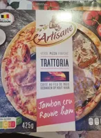 Pizza jambon cru