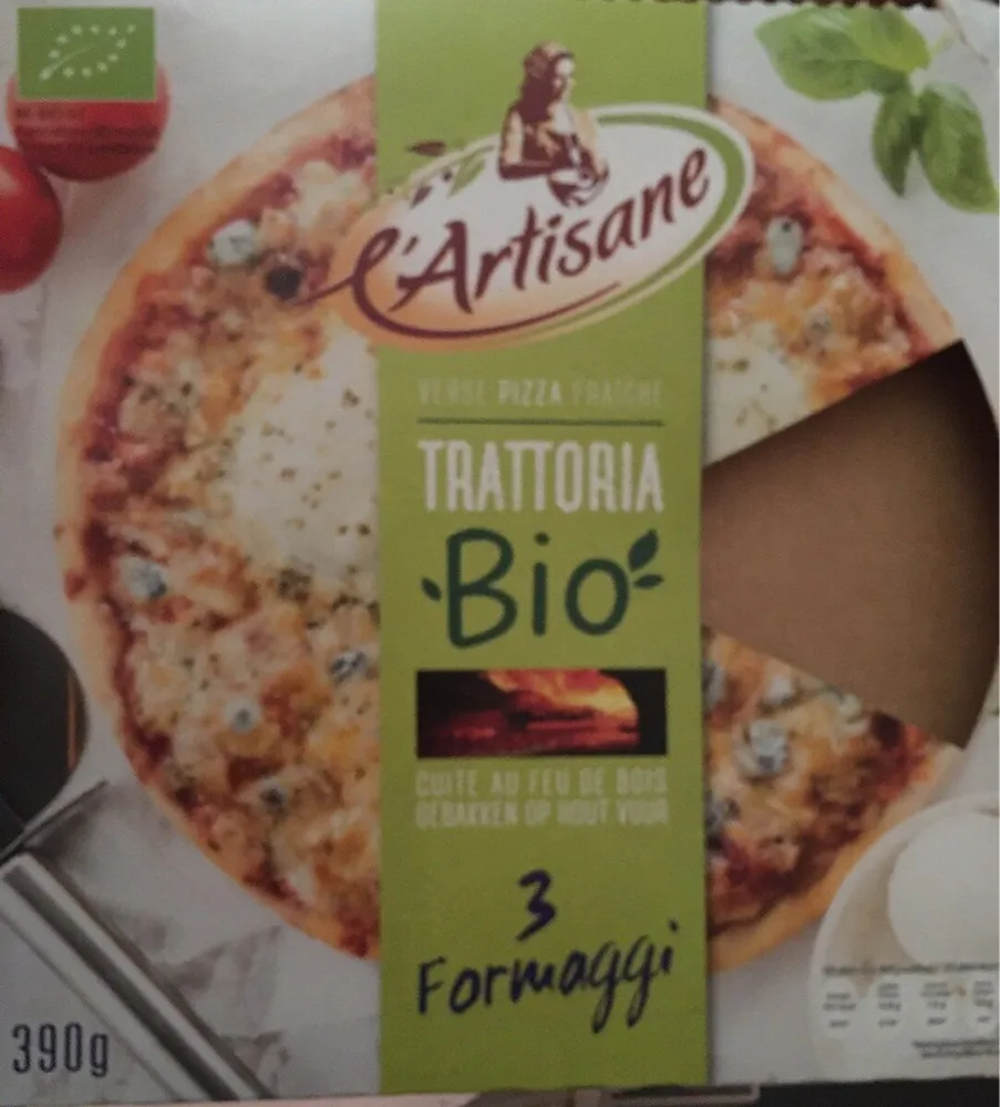 Pizza Trattoria Bio 3 formaggi