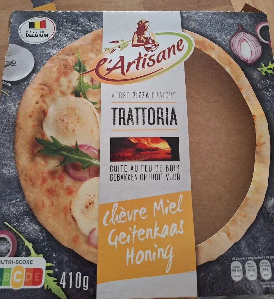 Pizza chèvre miel