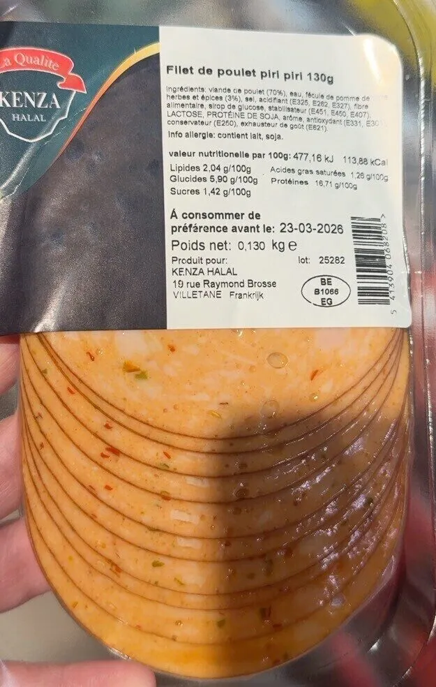 Filet de poulet piri piri