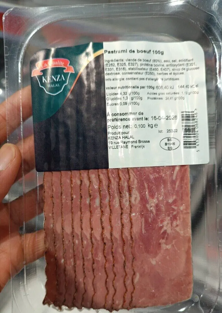 Pastrami de boeuf
