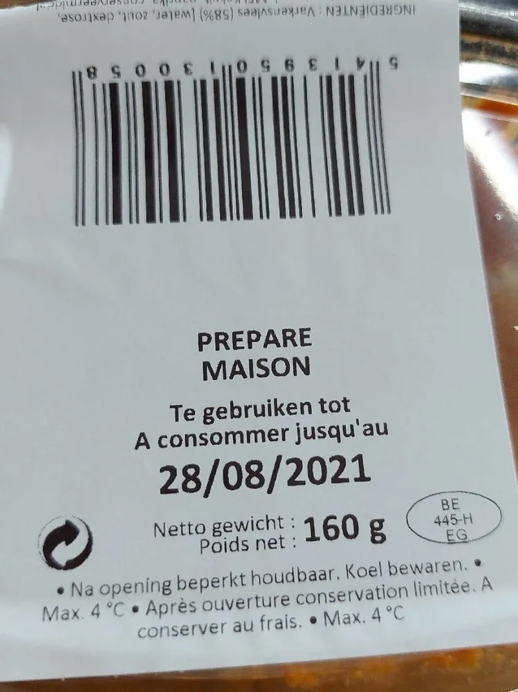 Prepare maison