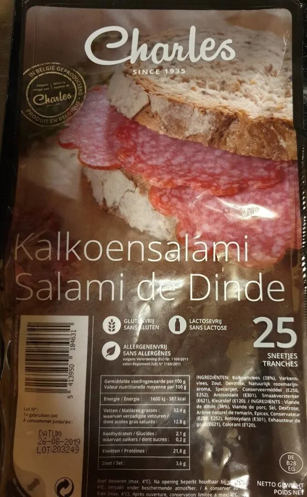 Salami de dinde '