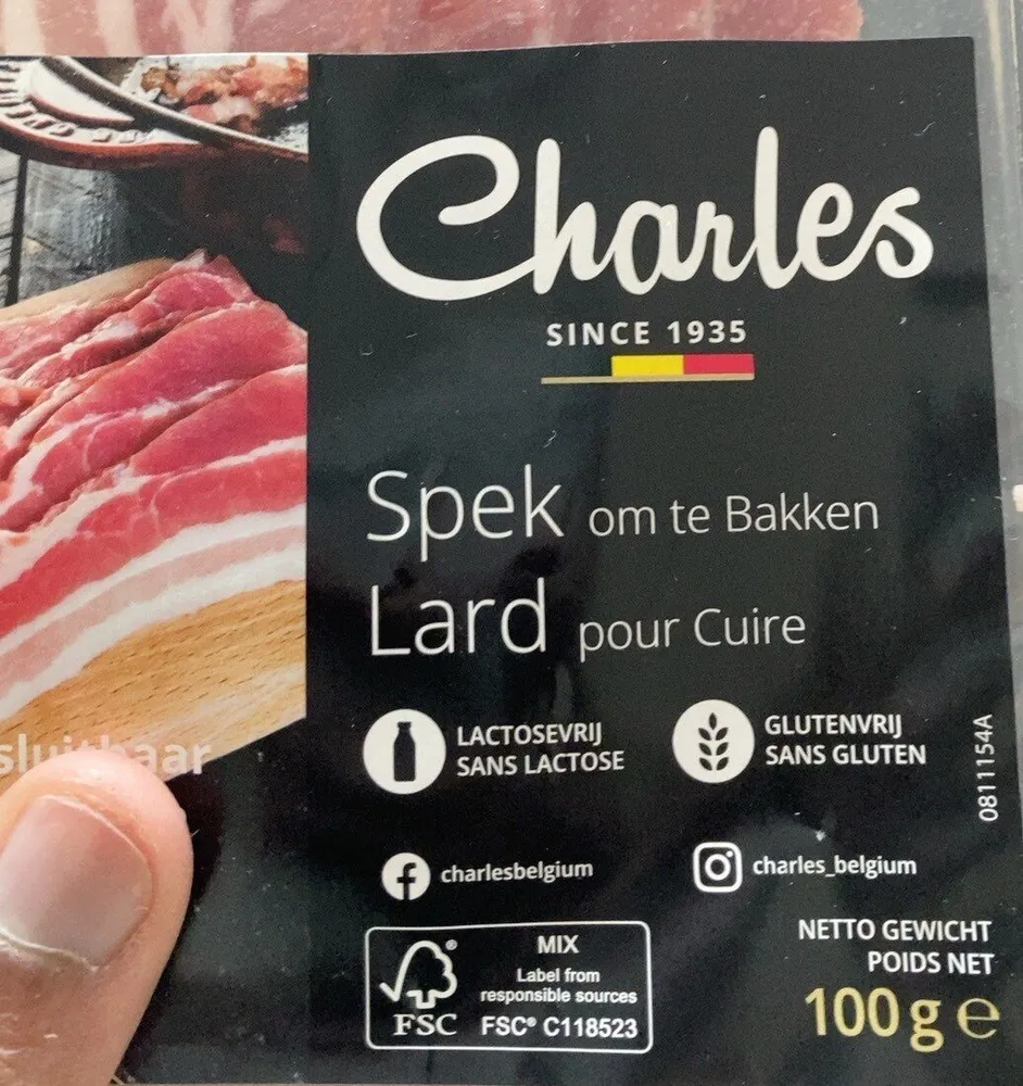 Lard pour cuire