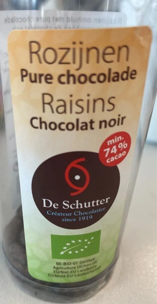 Chocolate raisins