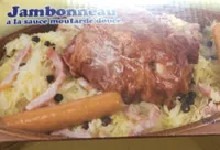 Jambonneau sauce moutarde douce