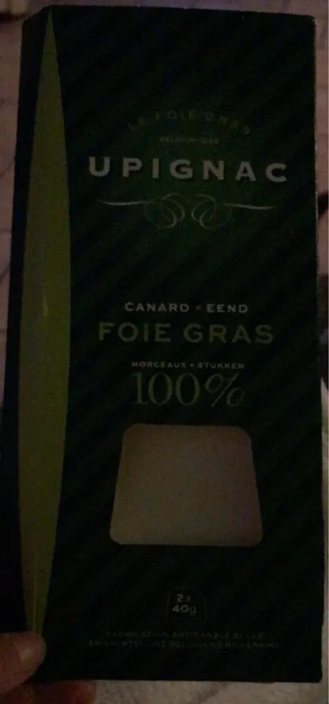Foie gras de canard