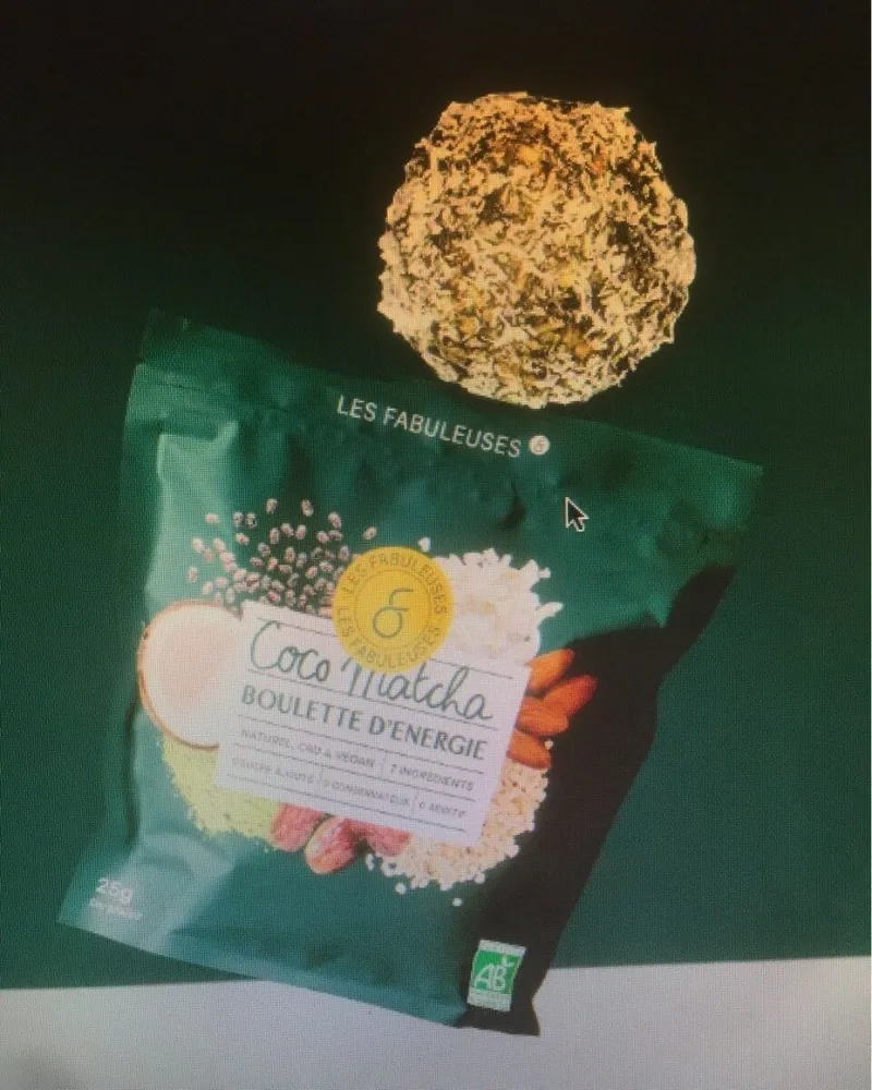 Coco Matcha Boulette d'énergie