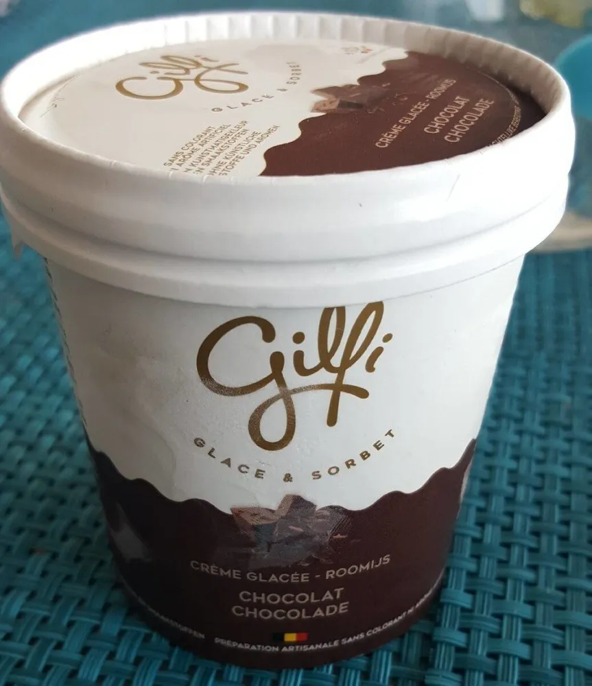 Crème glacée chocolat