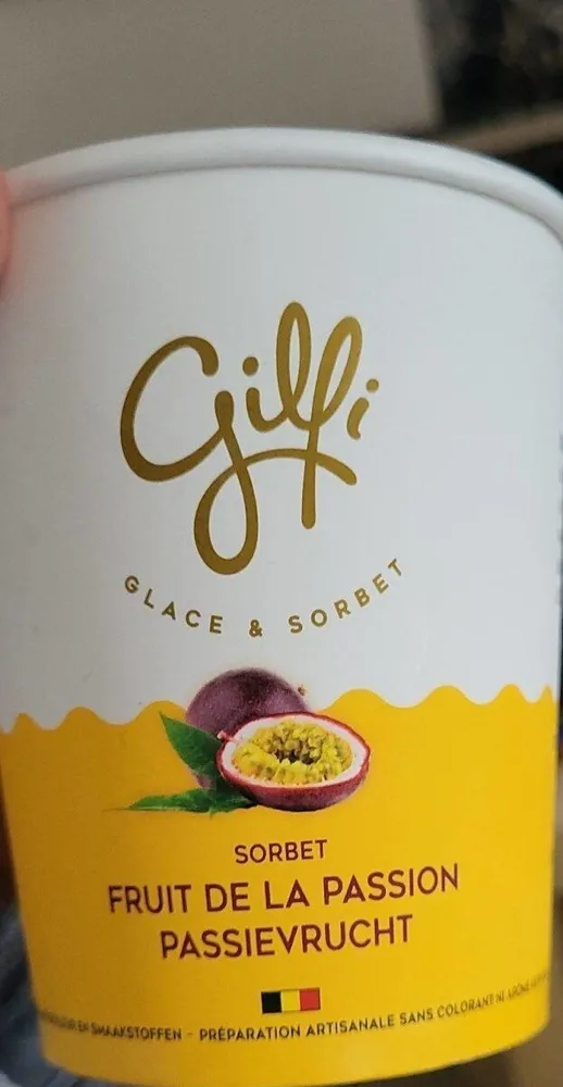 Sorbet fruit de la passion