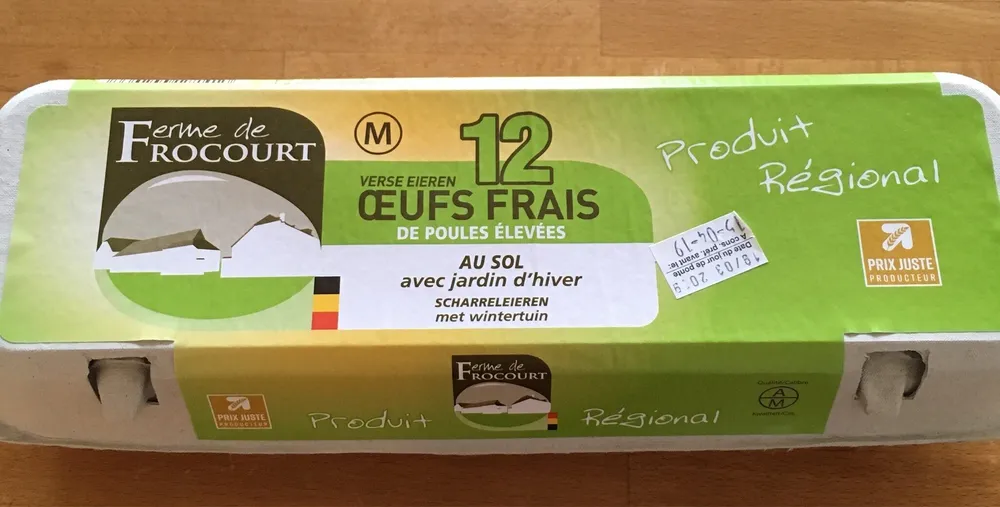 Oeufs frais