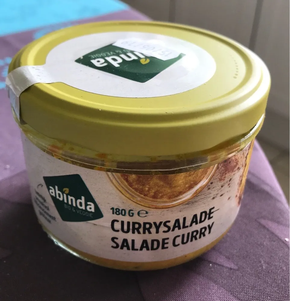 Salade curry