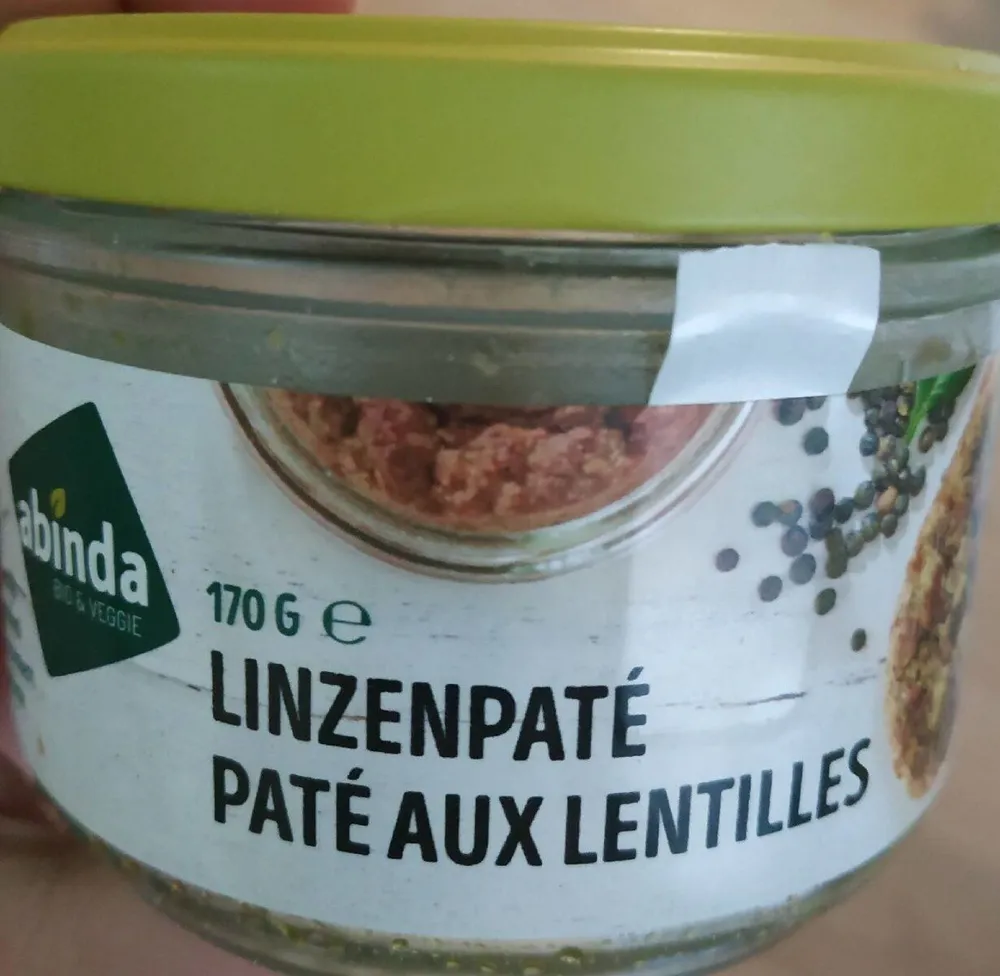 Pâté aux lentilles Linzenpaté