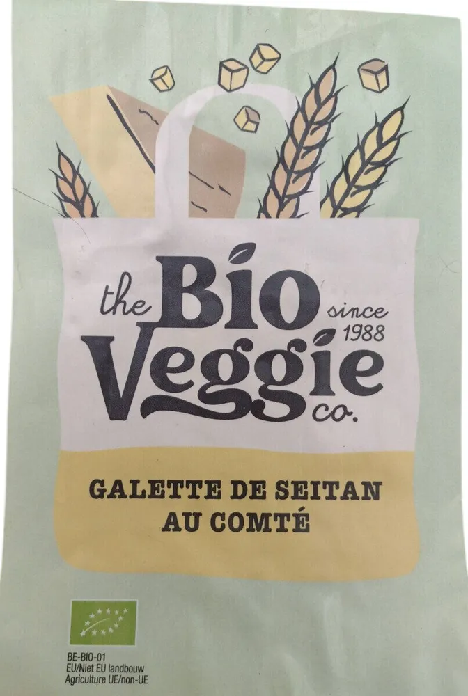 Galette de seitan au comté