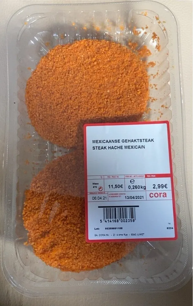 Steak Haché Mexicain